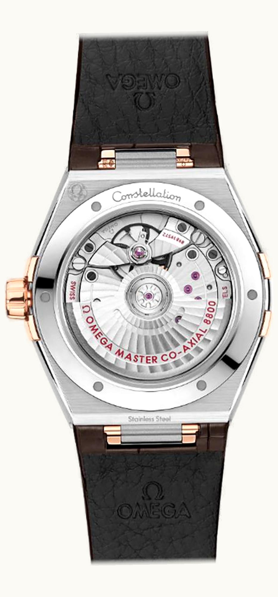 Omega Constellation Master Chronometer 39 Stainless Steel / Sedna / Silver / Alligator