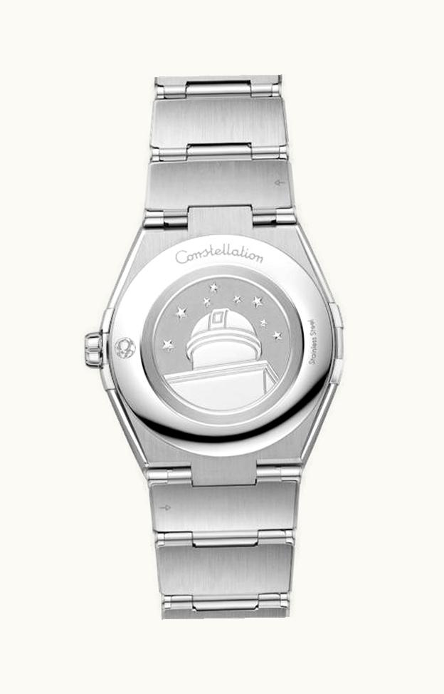 Omega Constellation Quartz 36 Stainless Steel / Black / Bracelet