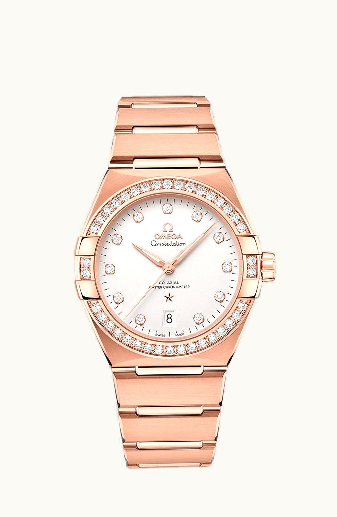 Omega Constellation Master Chronometer 39 Sedna - Diamond / Silver / Bracelet