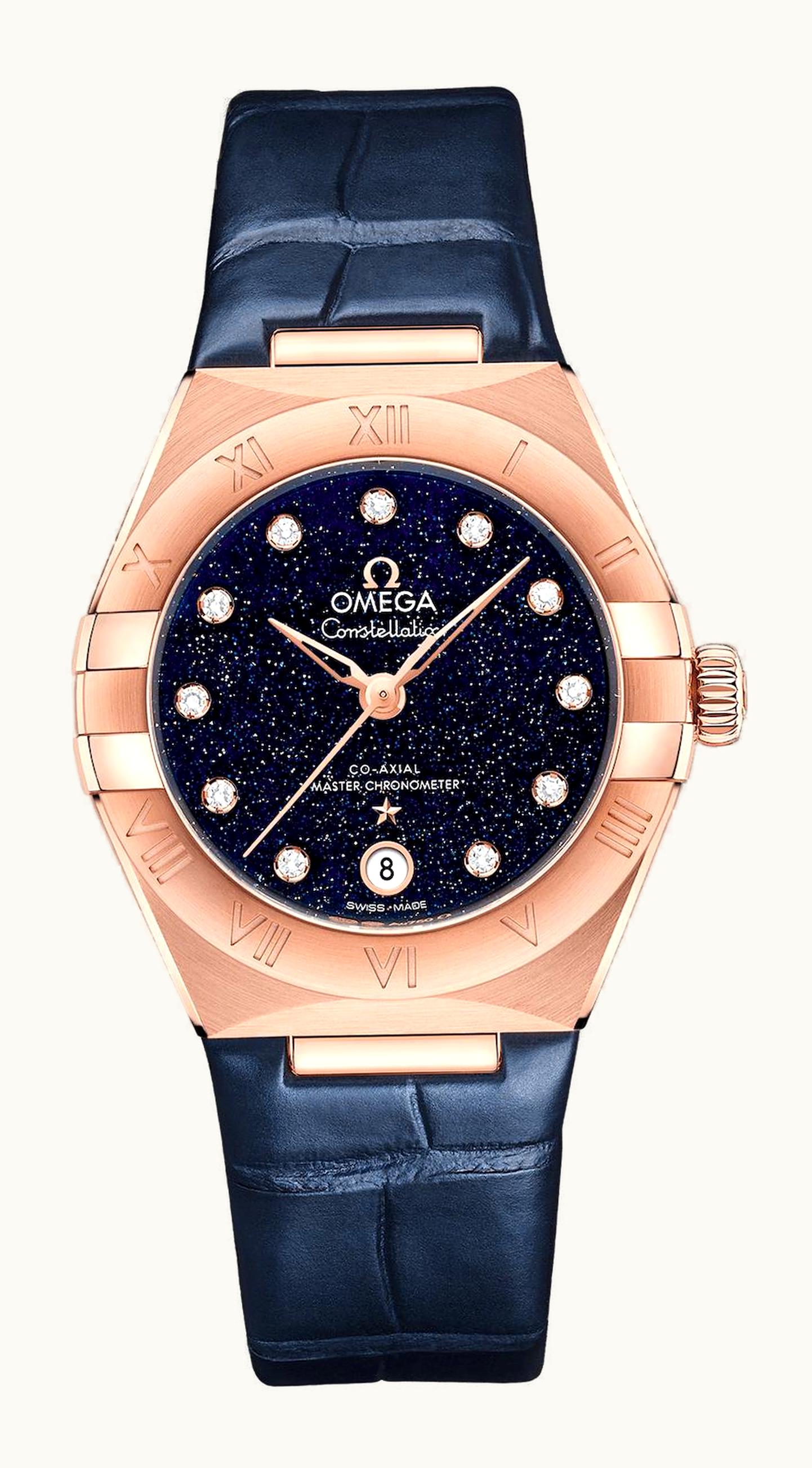 Omega Constellation Manhattan 29 Co-Axial Master Chronometer Sedna Gold / Aventurine