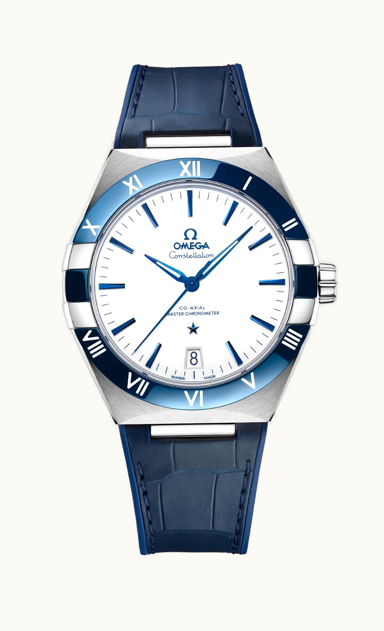 Omega Constellation Master Chronometer 41 Stainless Steel / Ceramic / White