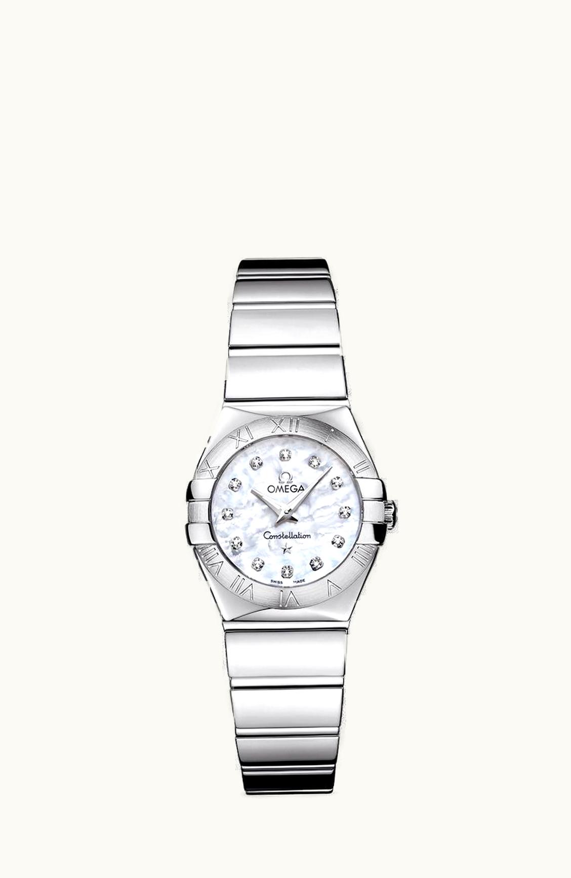 Omega Constellation Quartz 24 Polished Stainless Steel / MOP