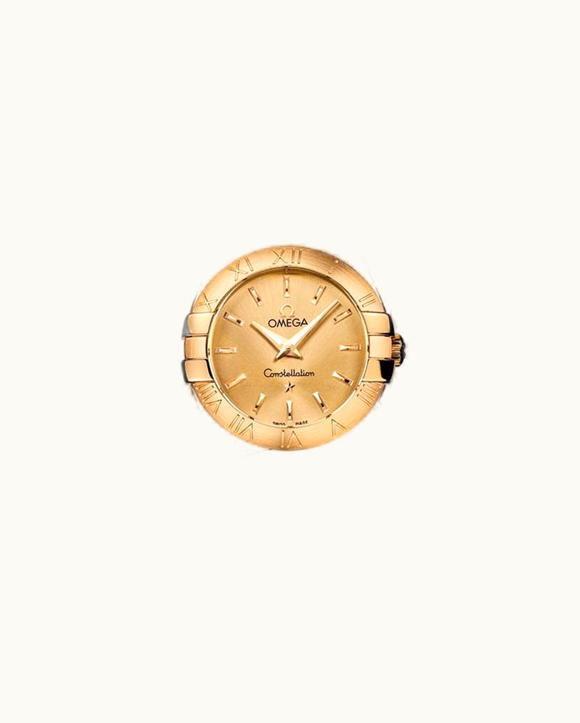 Omega Constellation Quartz 24 Polished Stainless Steel / Yellow Gold / Champagne