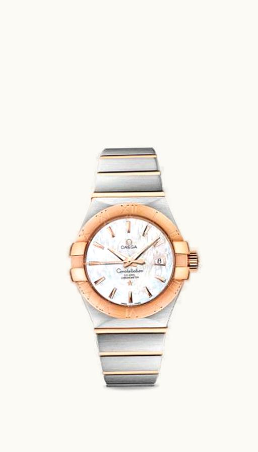 Omega Constellation Co-Axial 31 Stainless Steel / Red Gold / MOP
