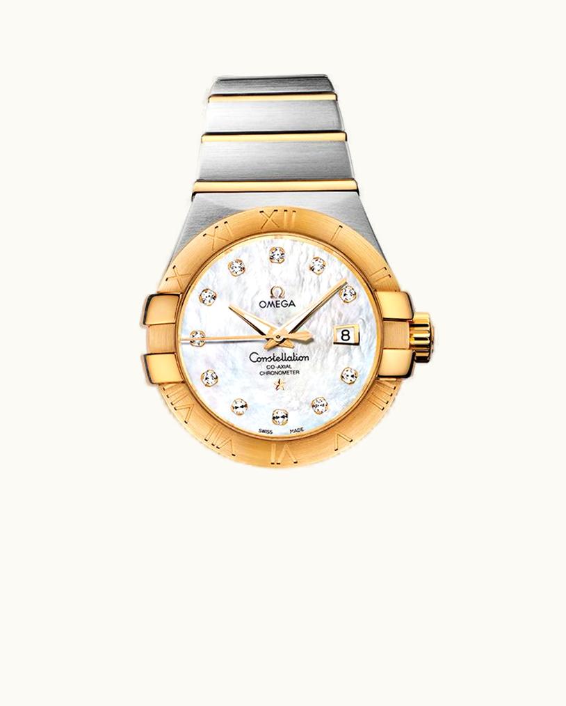 Omega Constellation Co-Axial 31 Stainless Steel / Yellow Gold / MOP