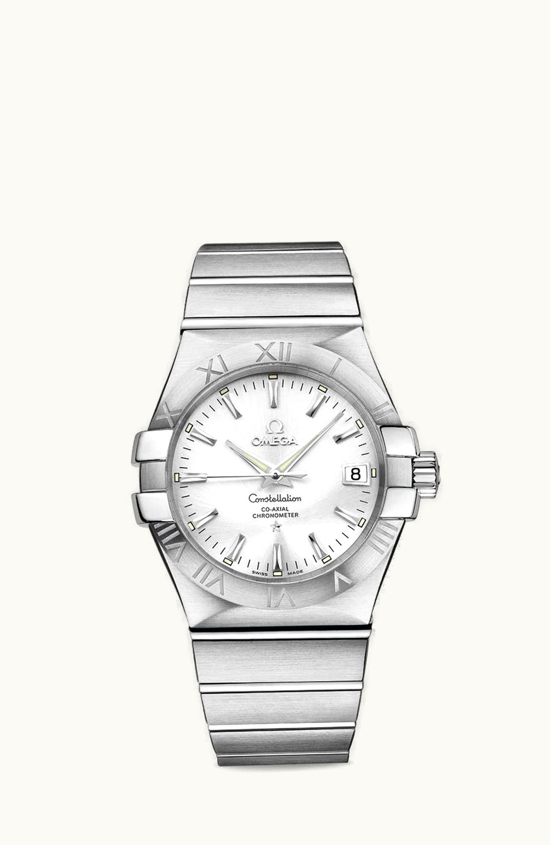 Omega Constellation Co-Axial 35 Stainless Steel / Silver