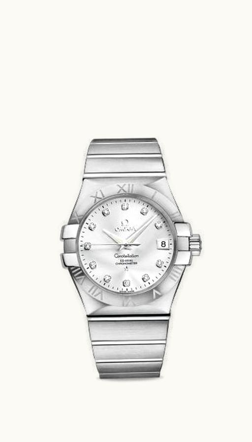 Omega Constellation Co-Axial 35 Stainless Steel / Silver