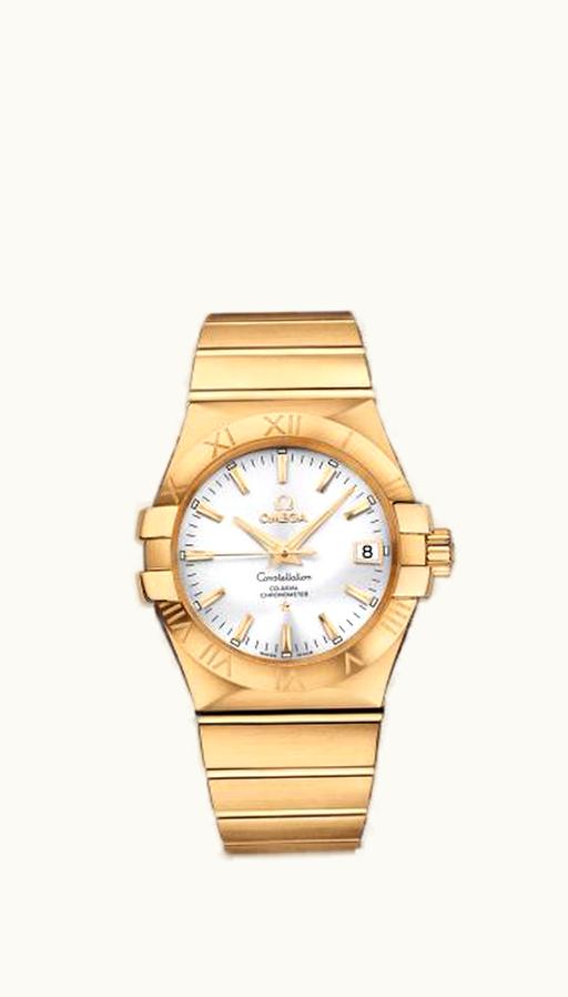 Omega Constellation Co-Axial 35 Yellow Gold / Silver