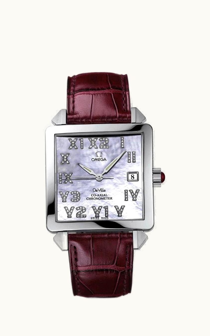 Omega De Ville Byzantium Co-Axial 33.4 Co-Axial Stainless Steel / Blue MOP