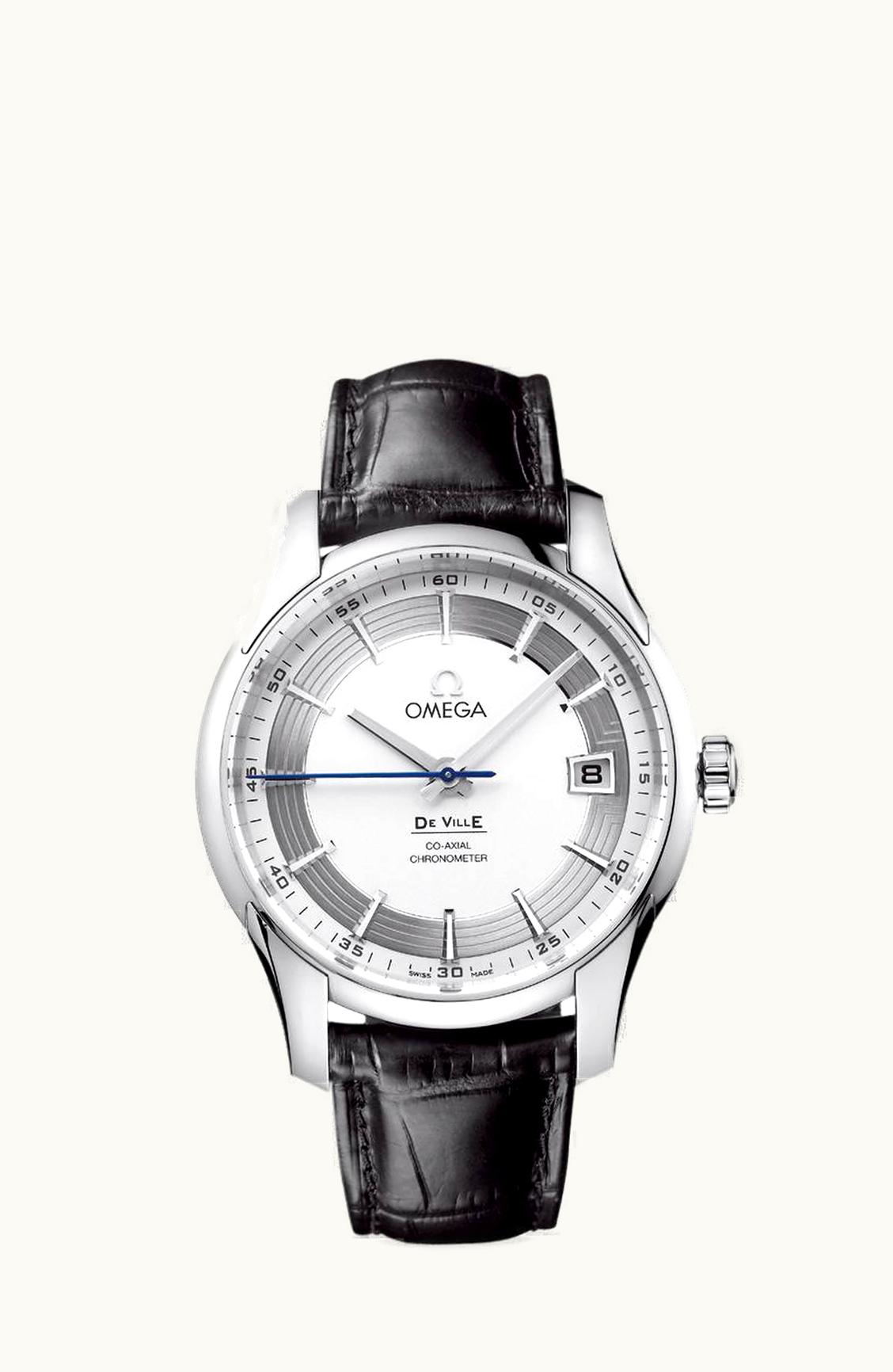 Omega De Ville Hour Vision Co-Axial Stainless Steel / Silver