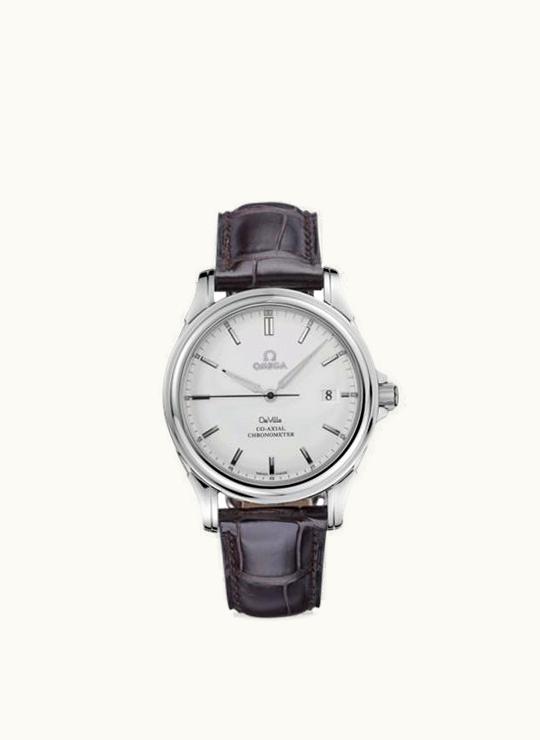 Omega De Ville Co-Axial 37.5 Stainless Steel / Silver