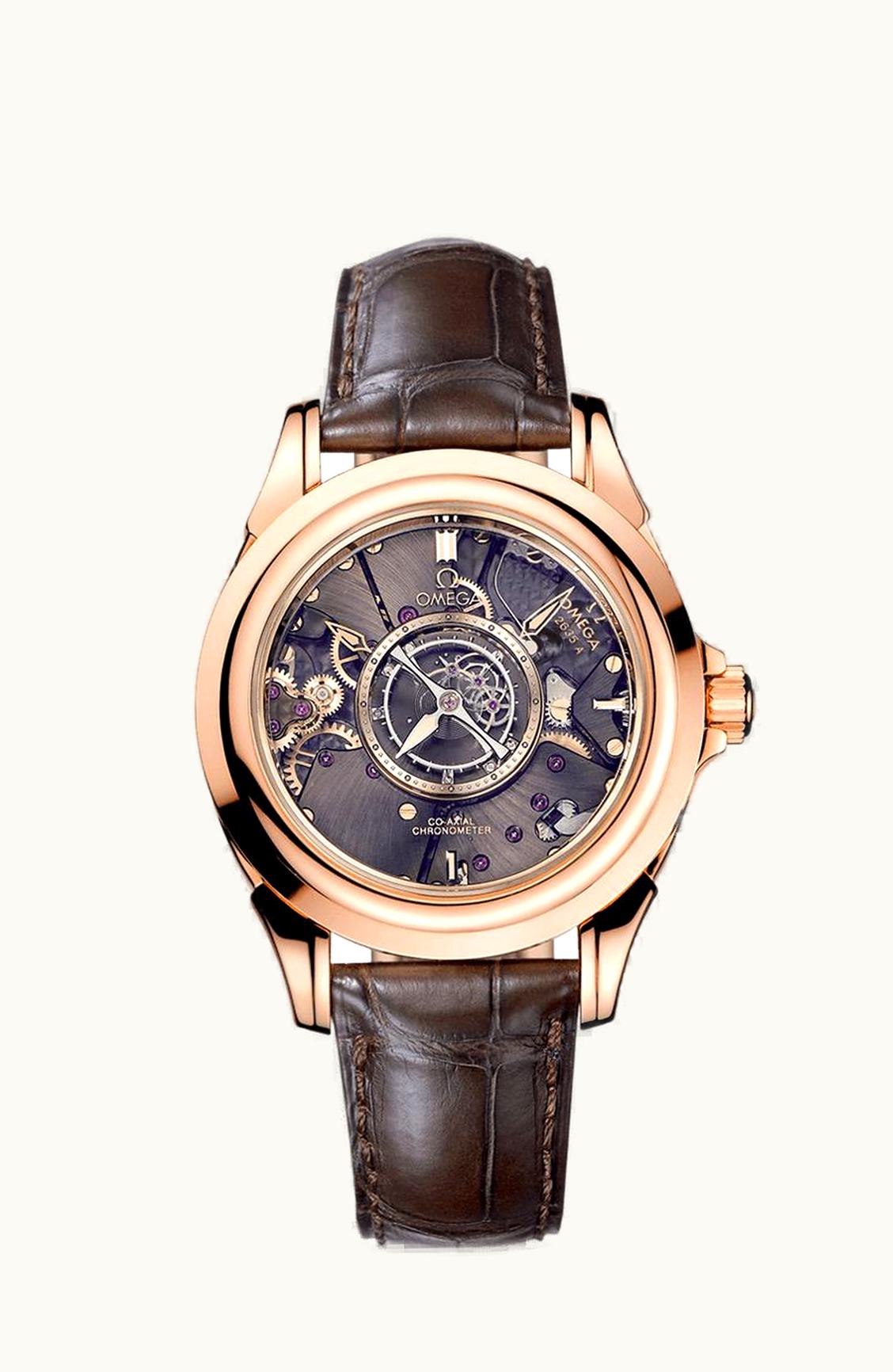 Omega De Ville Tourbillon Co-Axial Red Gold