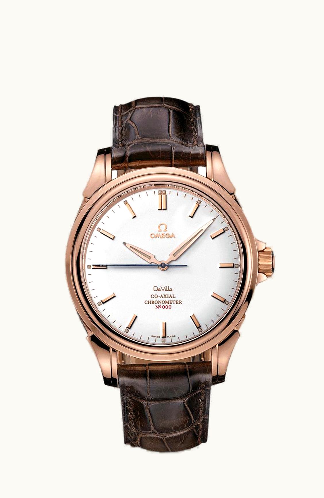 Omega De Ville Co-Axial 44 Red Gold / Opaline