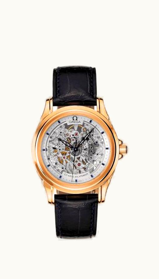 Omega De Ville Co-Axial 37.5 Platinum / Copper / LTD