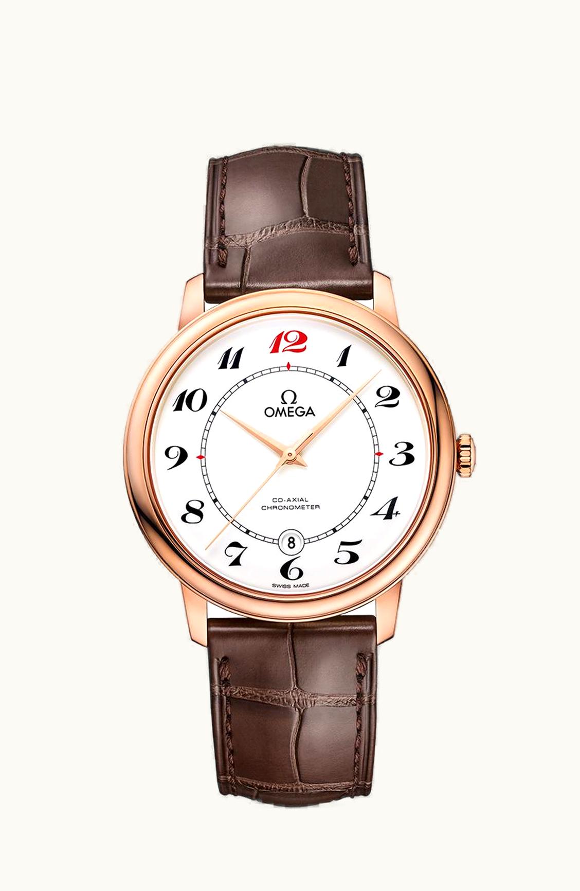 Omega De Ville Prestige Co-Axial 39.5 Red Gold / Enamel / 50th Anniversary