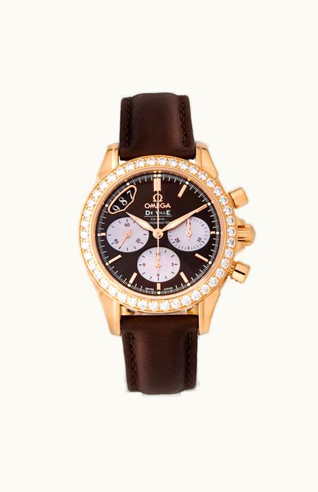 Omega De Ville Co-Axial 35 Chronograph Stainless Steel / MOP