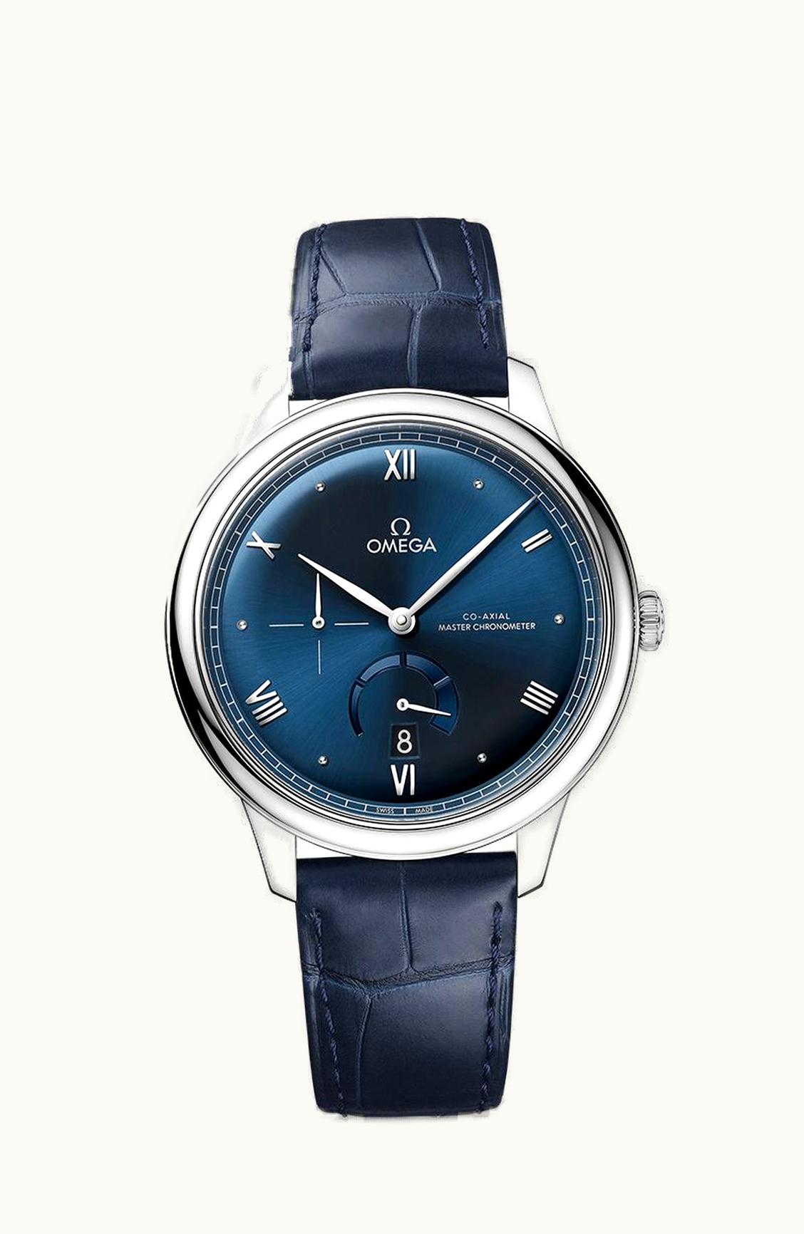 Omega De Ville Power Reserve Master Chronometer Stainless Steel / Blue