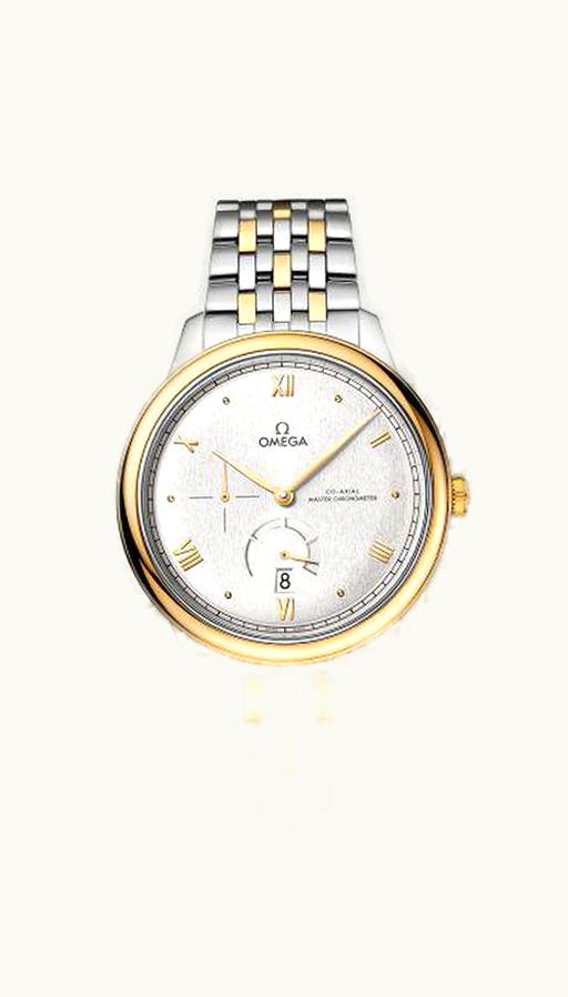 Omega De Ville Power Reserve Master Chronometer Stainless Steel - Yellow Gold / Silver / Bracelet
