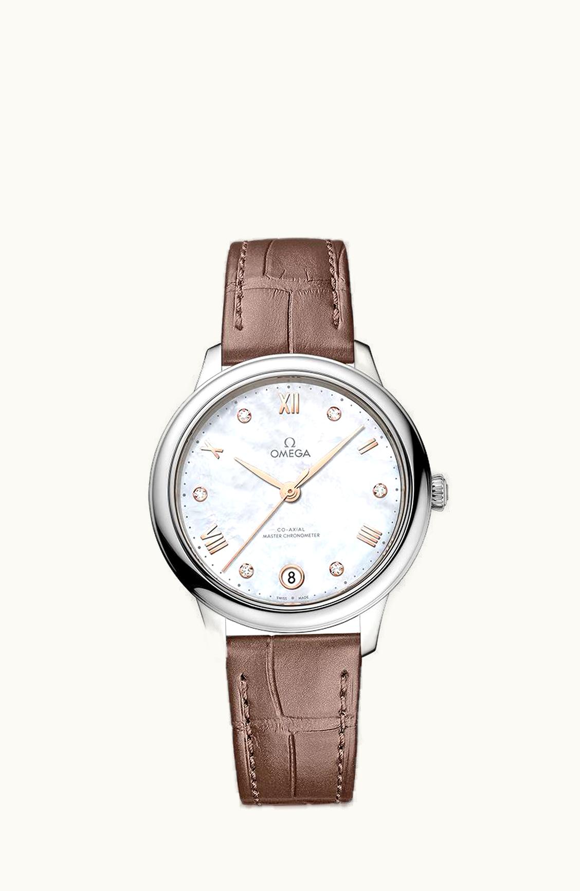 Omega De Ville Master Chronometer 34 Stainless Steel / MOP - Diamond