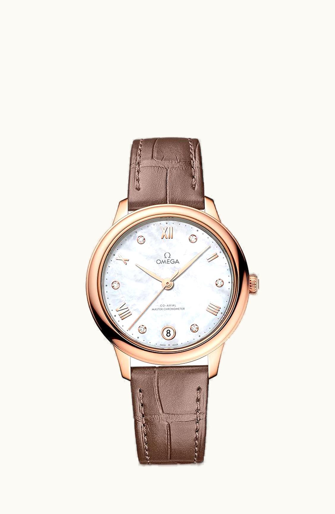 Omega De Ville Master Chronometer 34 Sedna Gold / MOP - Diamond