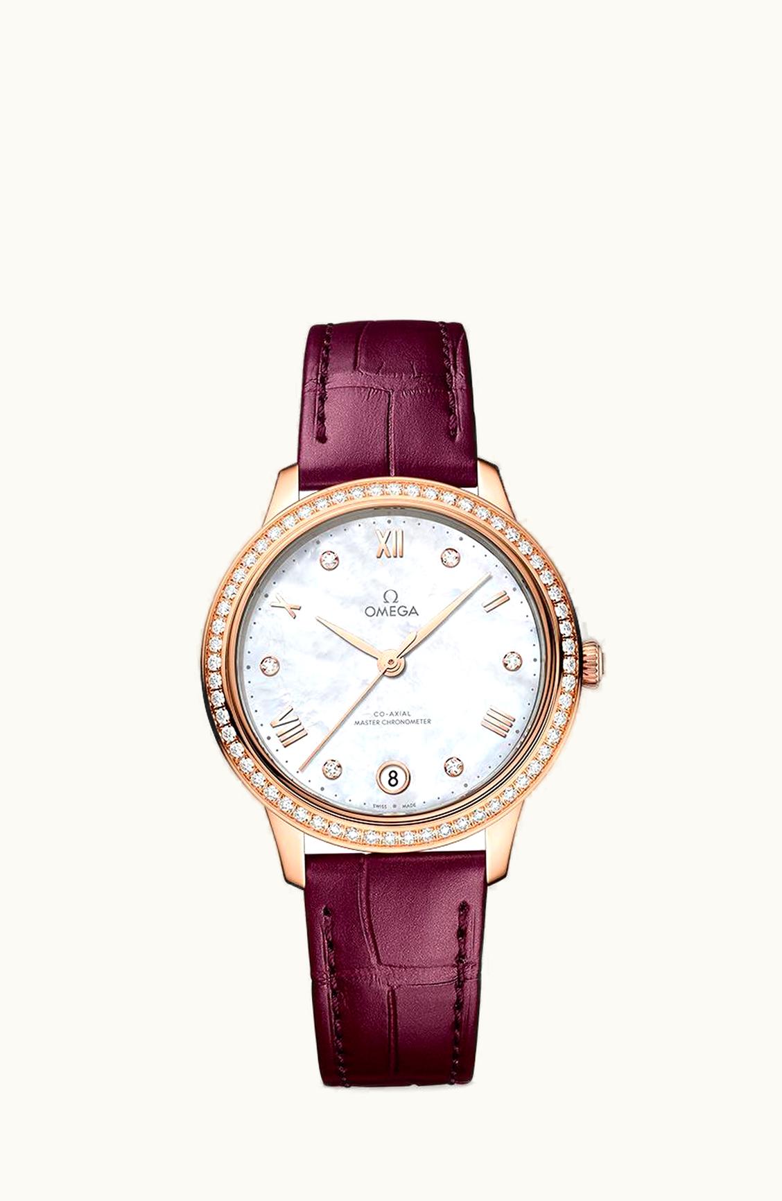 Omega De Ville Master Chronometer 34 Sedna Gold - Diamond / MOP - Diamond