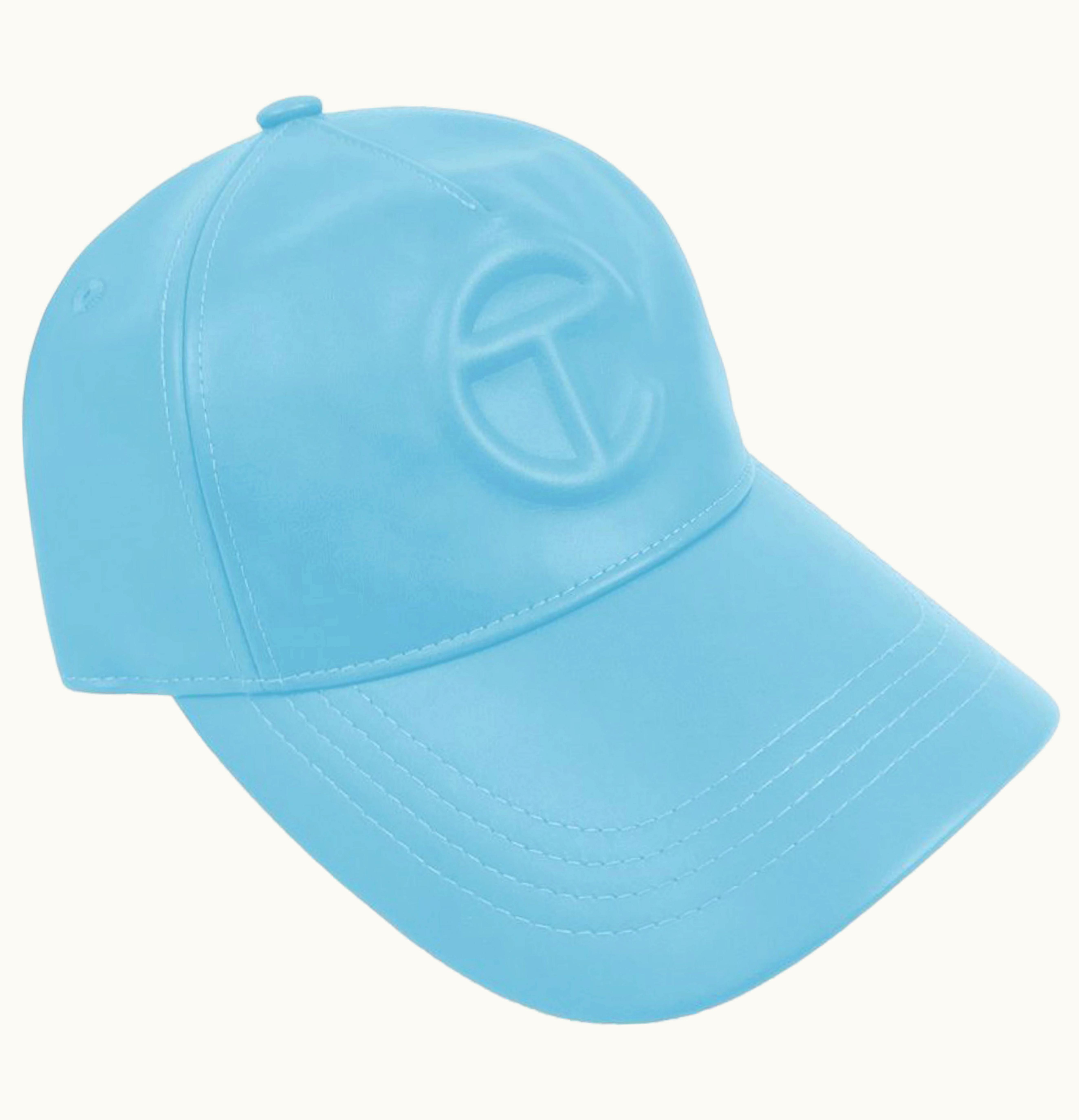 Telfar Telfar Logo Embossed Hat Pool Blue