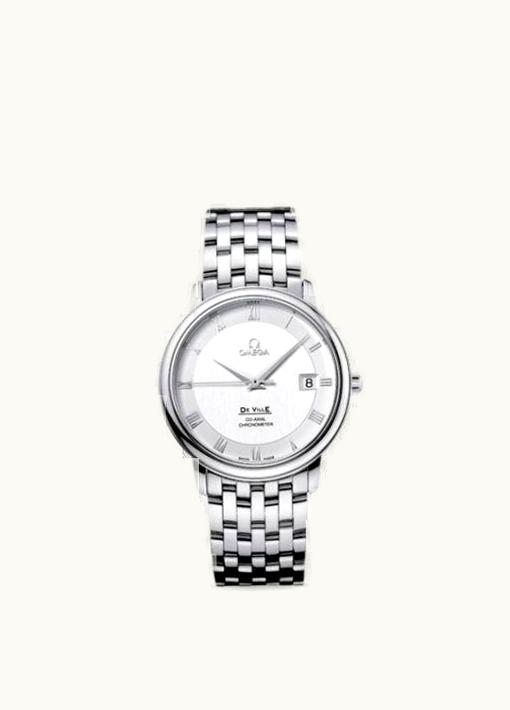 Omega De Ville Prestige Co-Axial 36.5 Stainless Steel / Silver / Bracelet