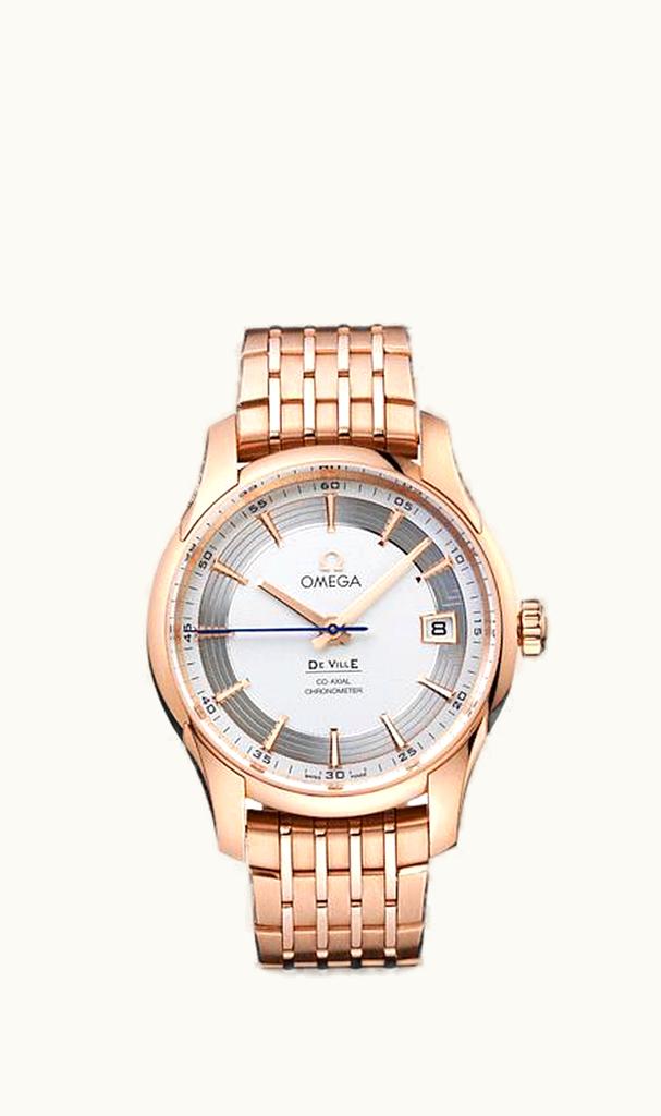 Omega De Ville Hour Vision Co-Axial Red Gold / Silver / Bracelet