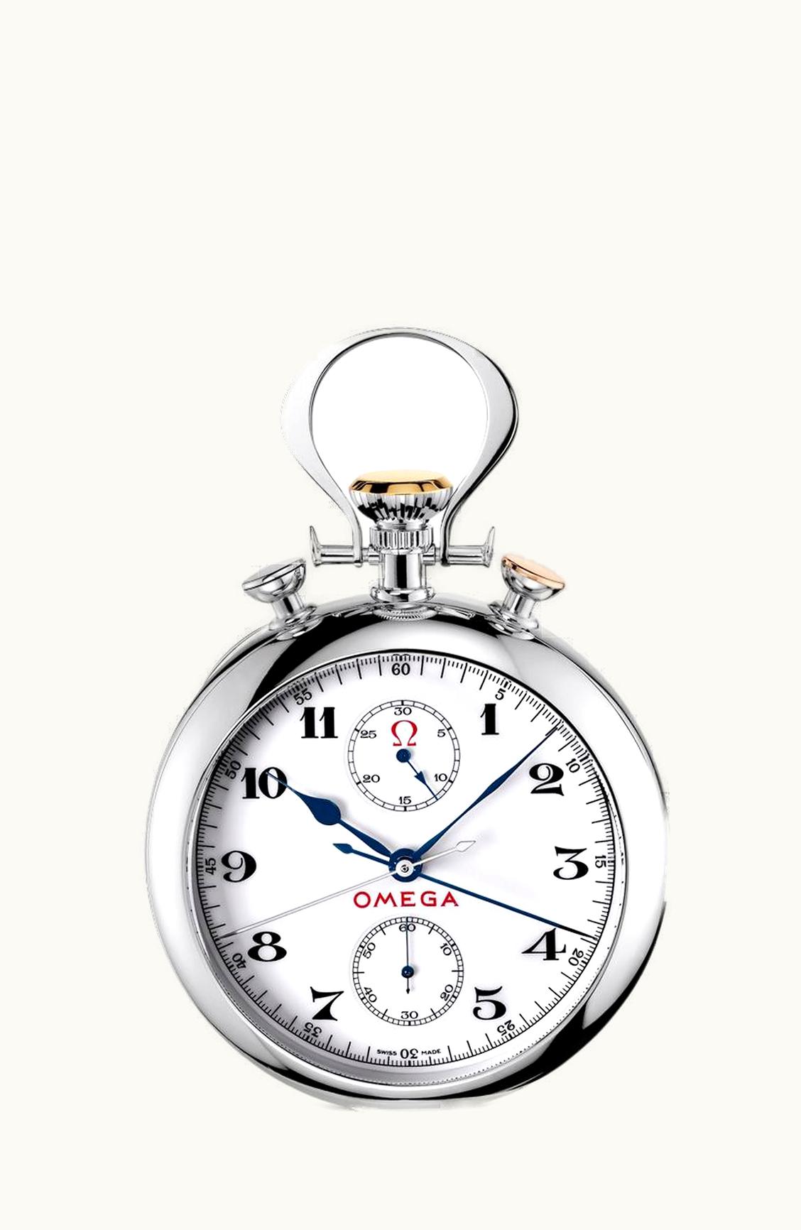 Omega Olympic Pocket Watch 1932 White Gold