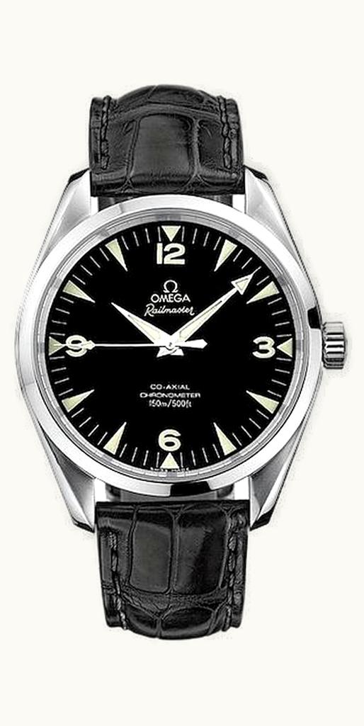 Omega Seamaster Aqua Terra 150M Co-Axial 42.2 Railmaster / Black Alligator