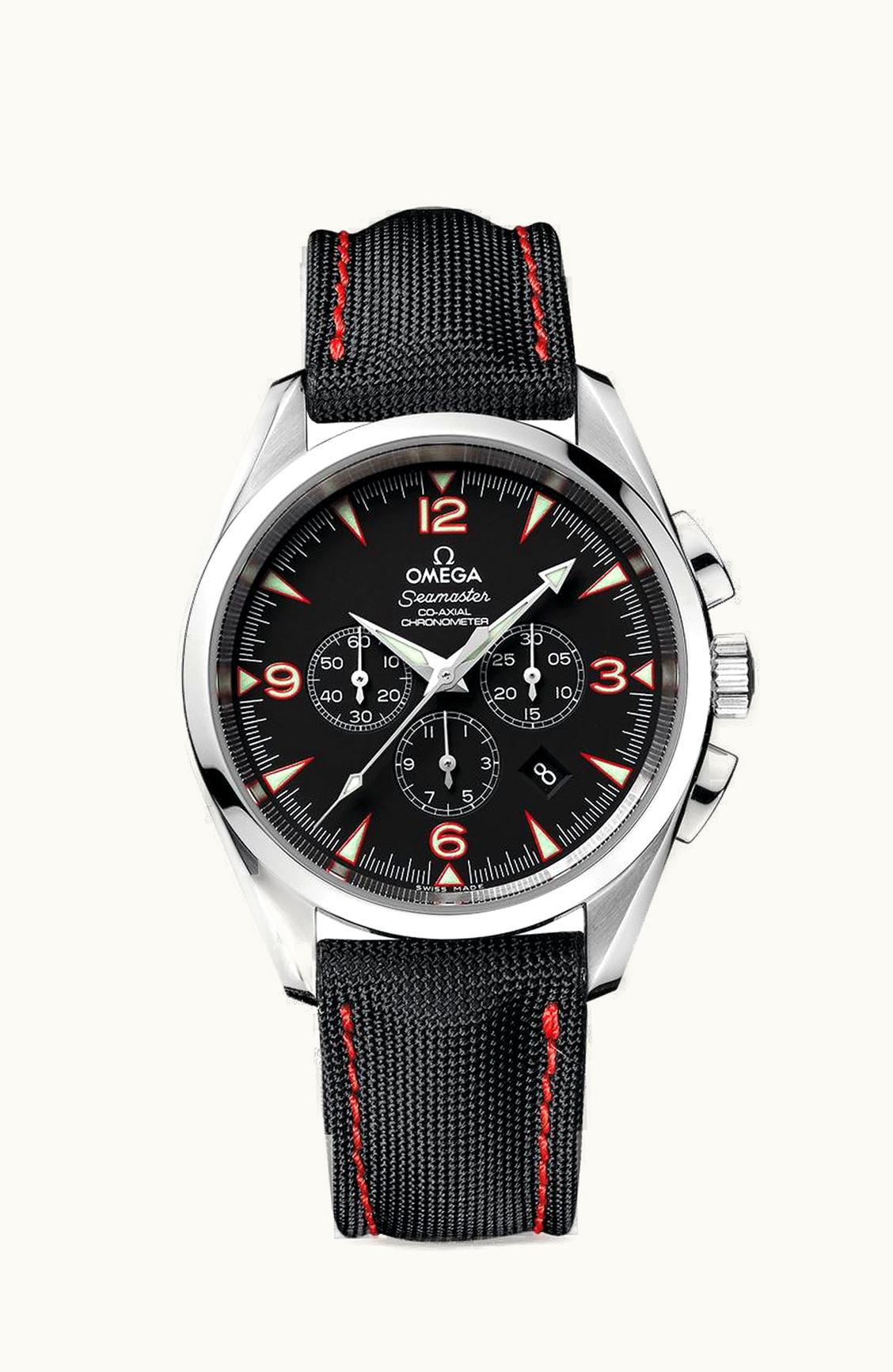 Omega Seamaster Aqua Terra 150M Co-Axial 42.2 Railmaster Chronograph / China Explorer Red