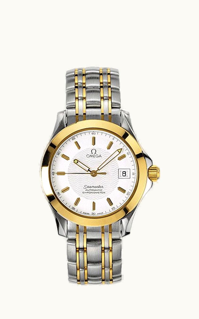 Omega Seamaster 120M Automatic 36.25 Stainless Steel / Yellow Gold / White