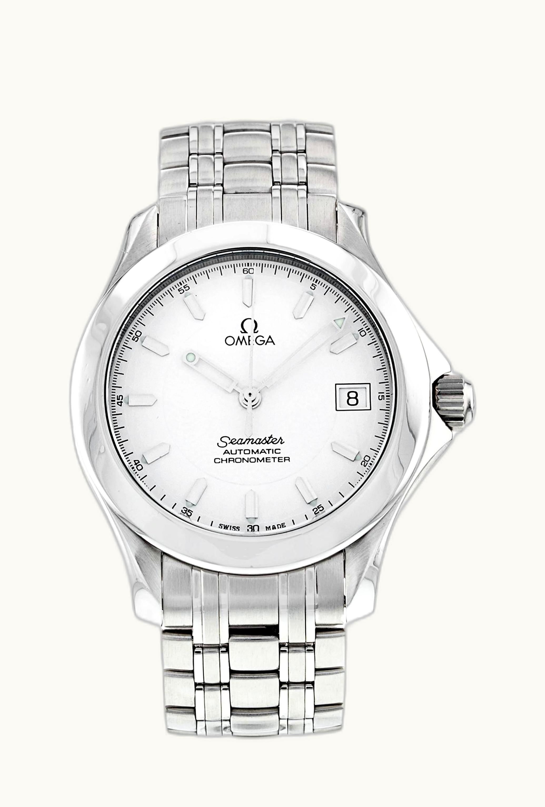 Omega Seamaster 120M Automatic 36.25 Stainless Steel / White