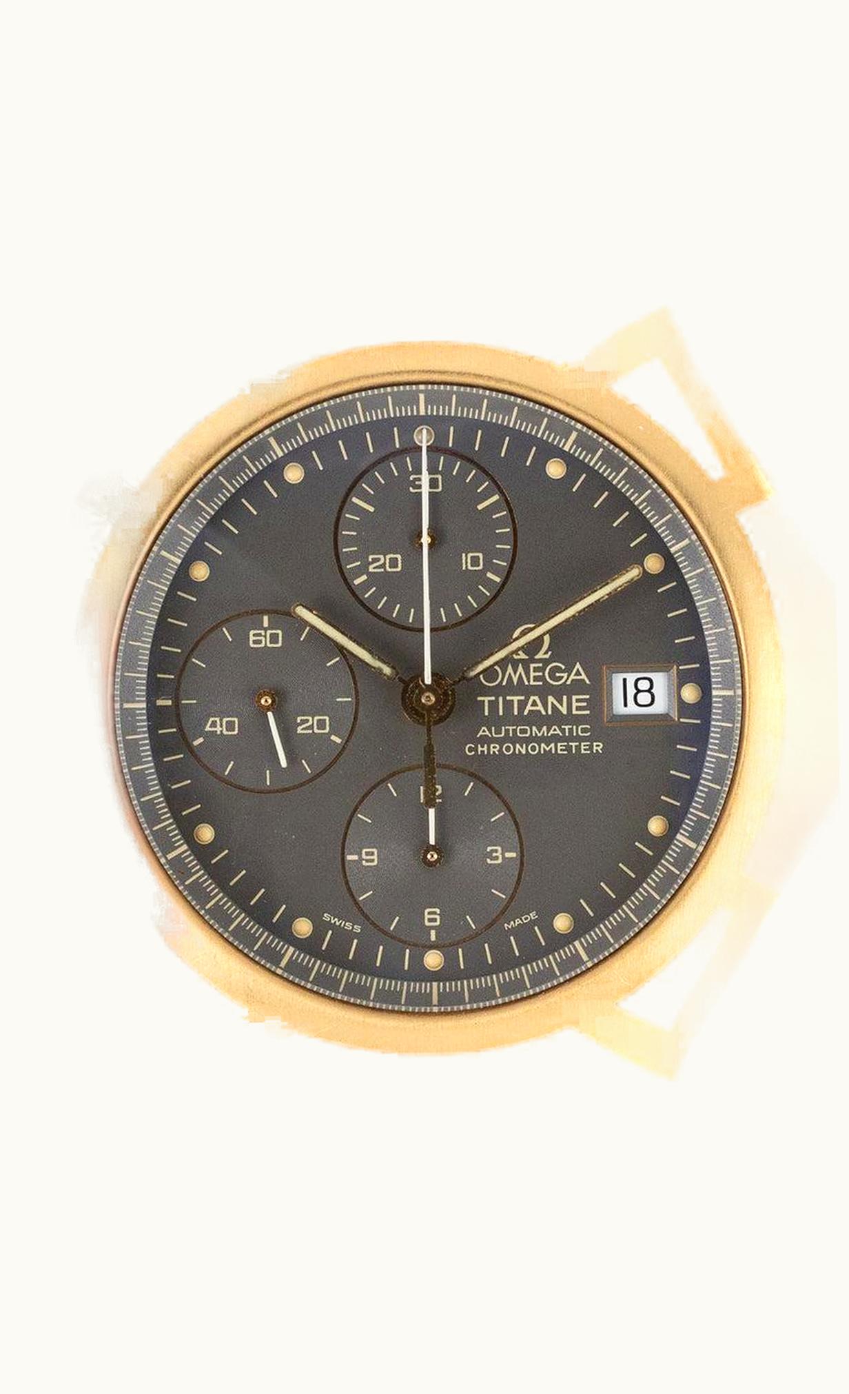 Omega Seamaster Polaris Titane / Yellow Gold / Chronograph