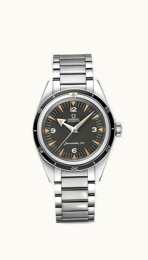 Omega Seamaster 300 Master Co-Axial Stainless Steel / Black / Bracelet / 60th Anniversary
