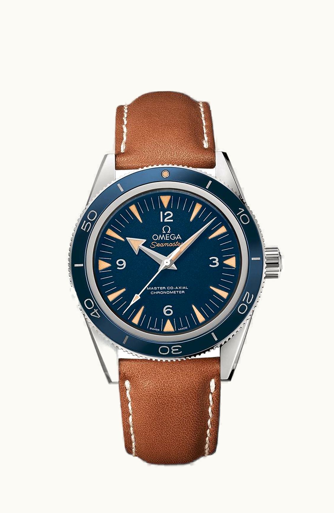 Omega Seamaster 300 Master Co-Axial Titanium / Blue / Strap