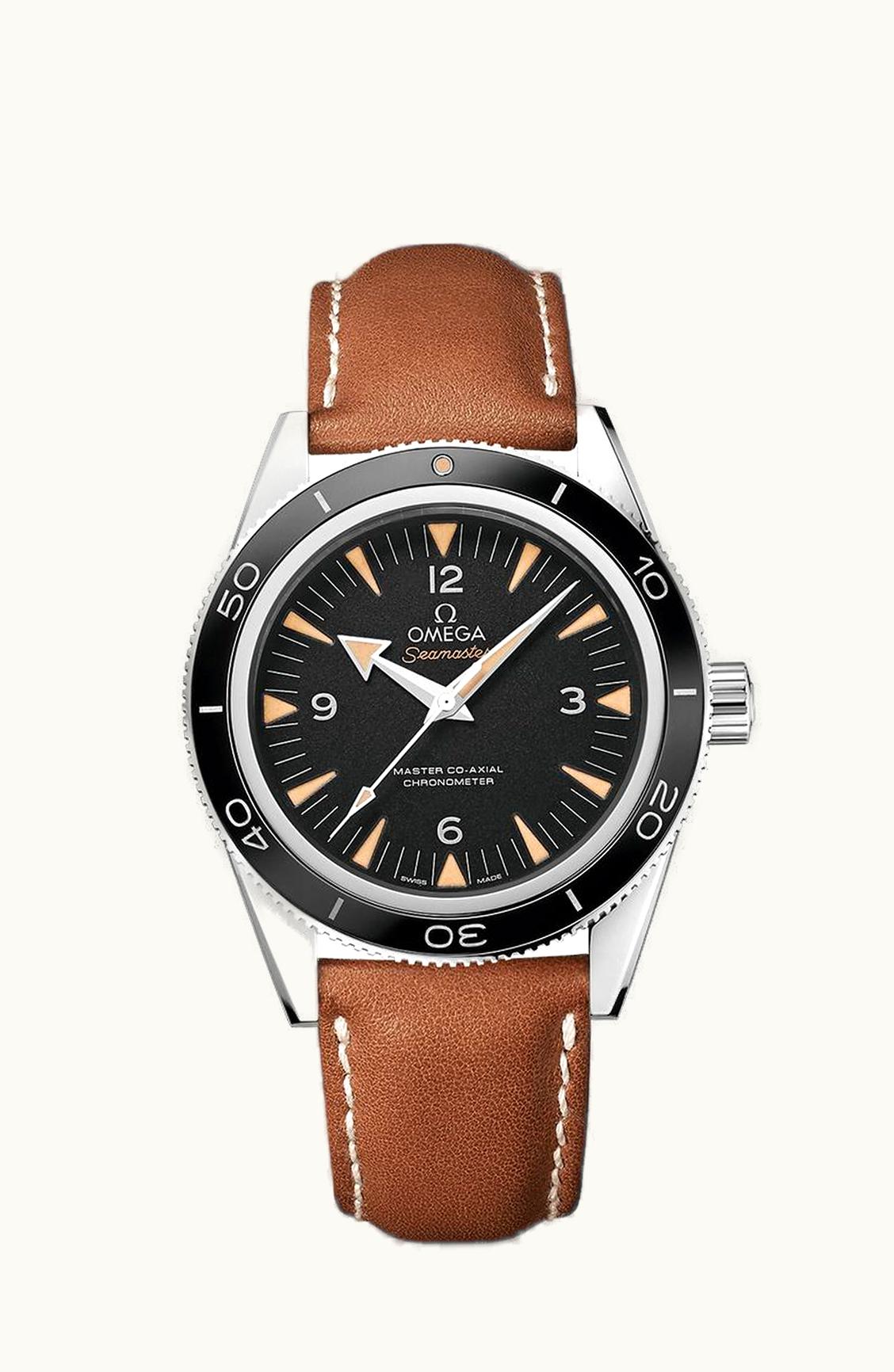 Omega Seamaster 300 Master Co-Axial Stainless Steel / Black / Strap