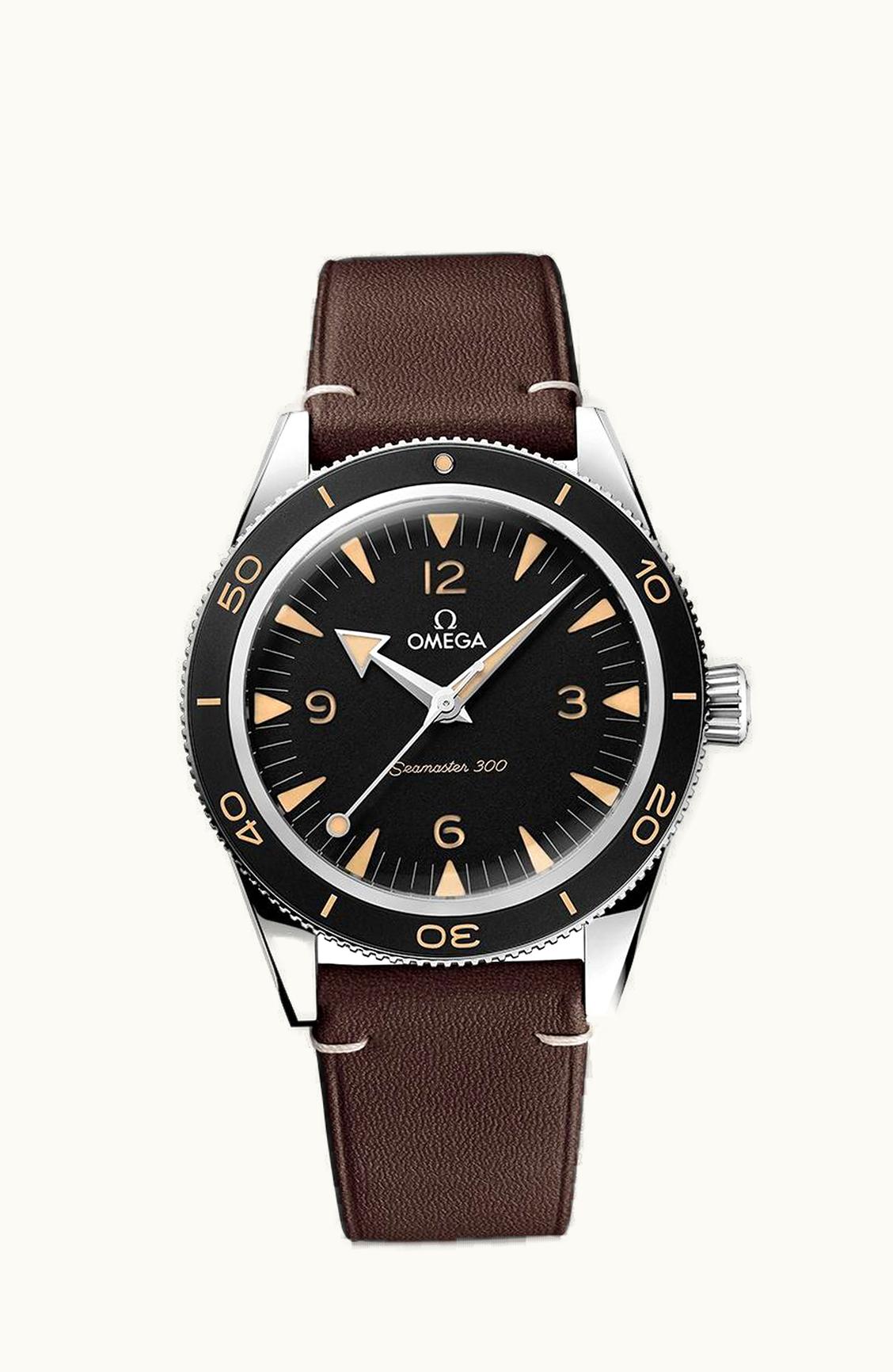 Omega Seamaster 300 Master Chronometer Stainless Steel / Black / Strap