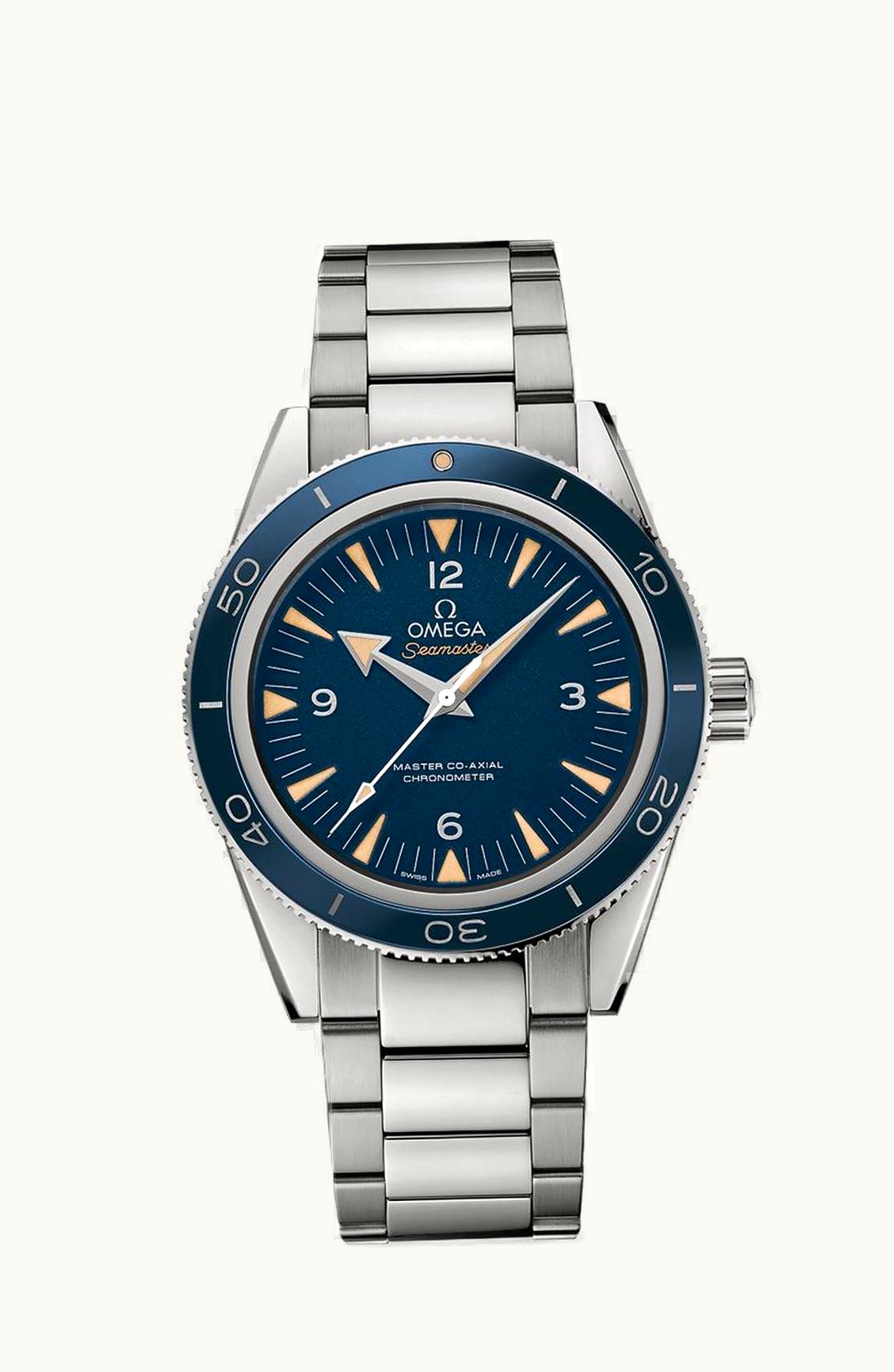 Omega Seamaster 300 Master Co-Axial Titanium / Blue / Bracelet