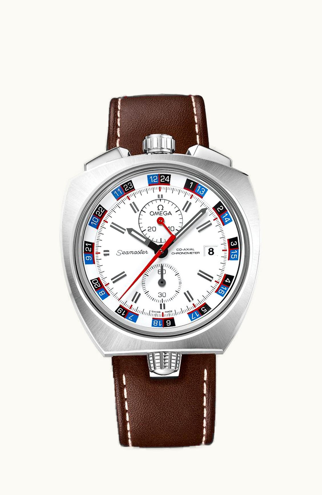 Omega Seamaster Bullhead Co-Axial Chronograph White