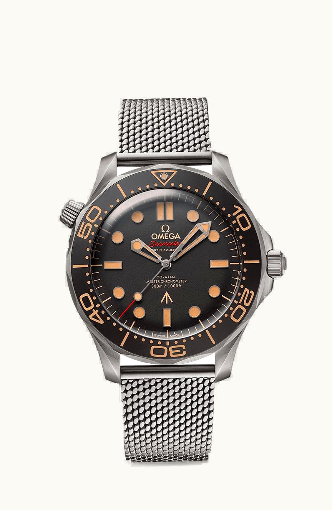 Omega Seamaster Diver 300M Master Co-Axial 42 James Bond No Time to Die / Bracelet