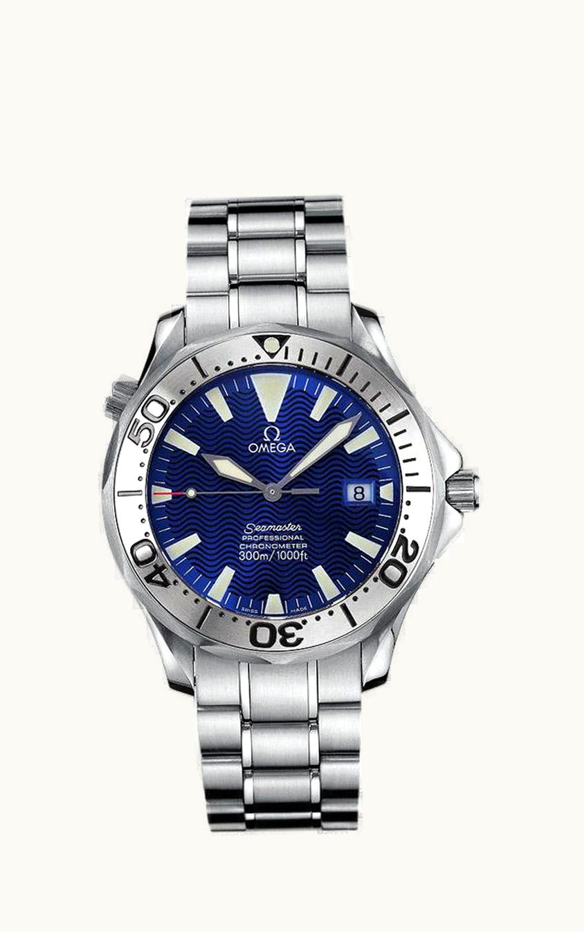 Omega Seamaster Diver 300M Automatic 41 Stainless Steel / Electric Blue / Bracelet