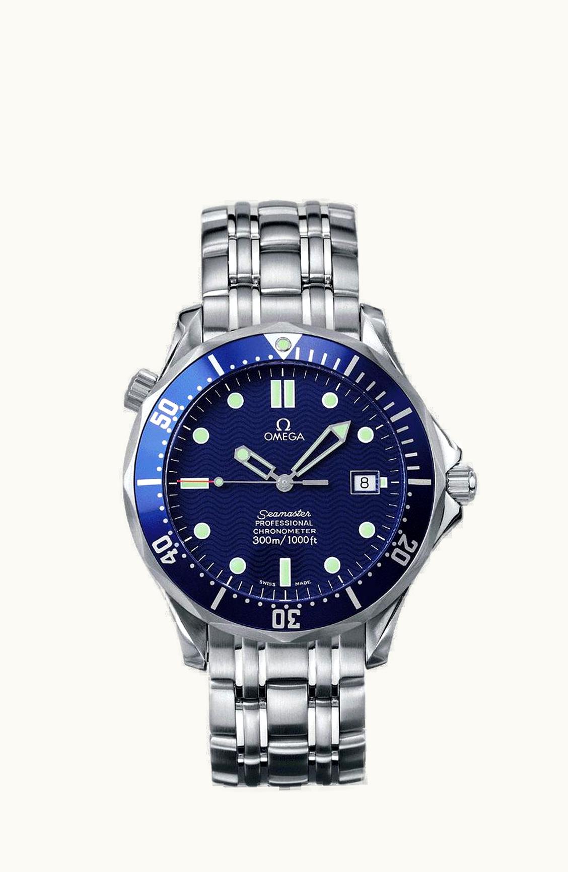 Omega Seamaster Diver 300M Automatic 41 Stainless Steel / Blue / Bracelet / James Bond