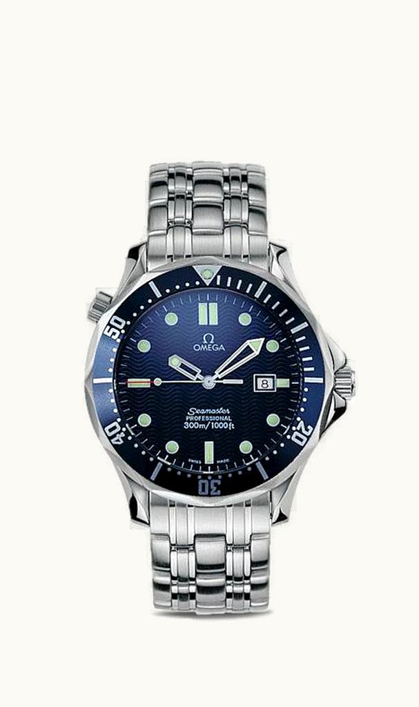 Omega Seamaster Diver 300M Quartz 41 Stainless Steel / Blue / Bracelet / James Bond