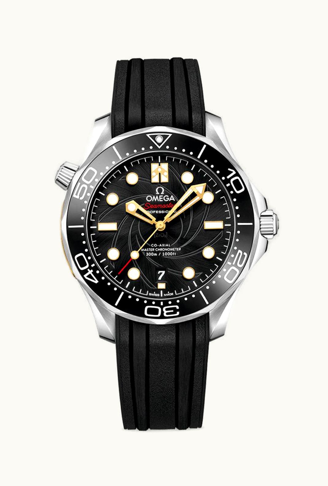 Omega Seamaster Diver 300M Master Co-Axial 42 Stainless Steel / James Bond