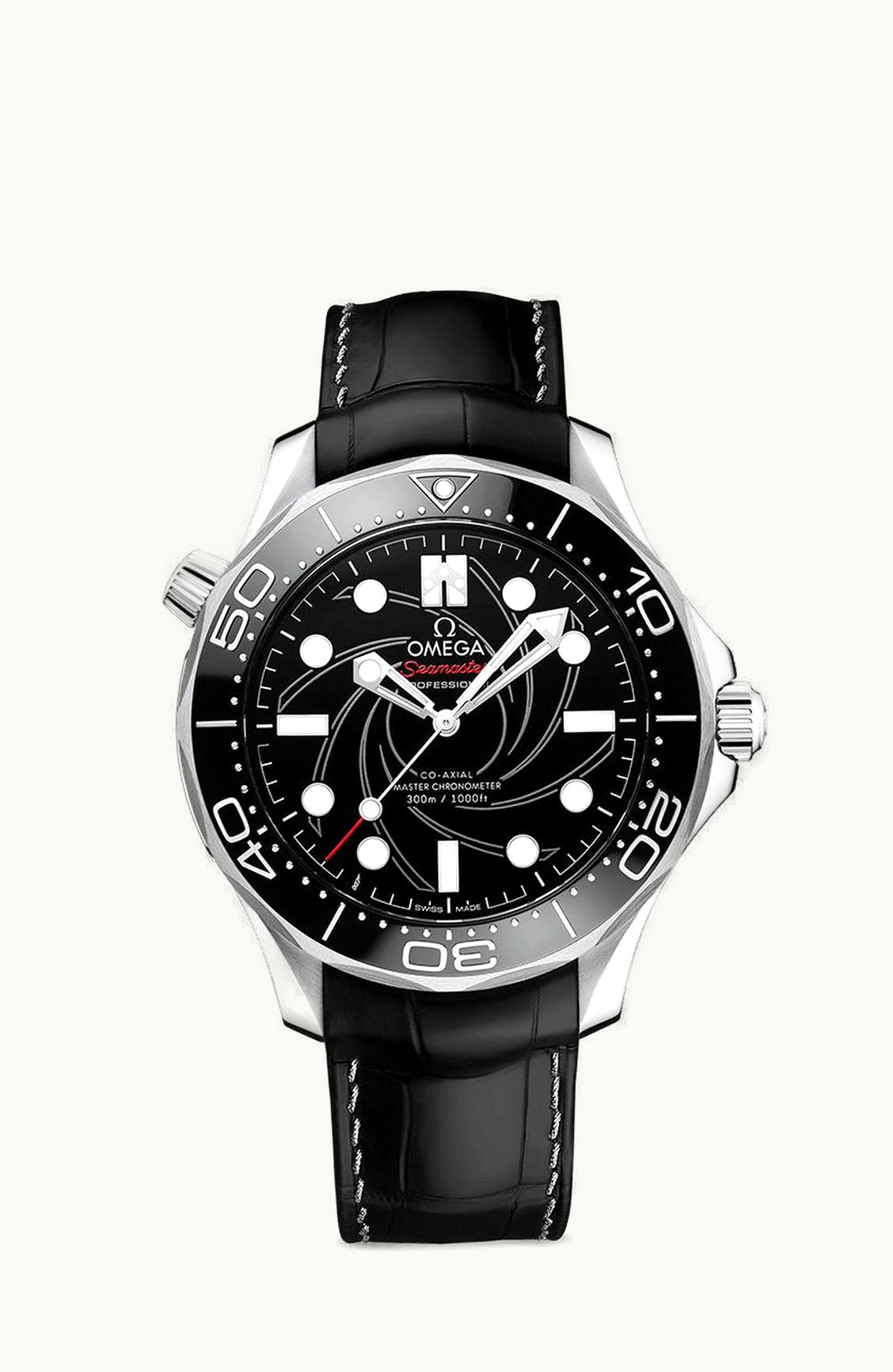 Omega Seamaster Diver 300M Master Co-Axial 42 James Bond Platinum / Black