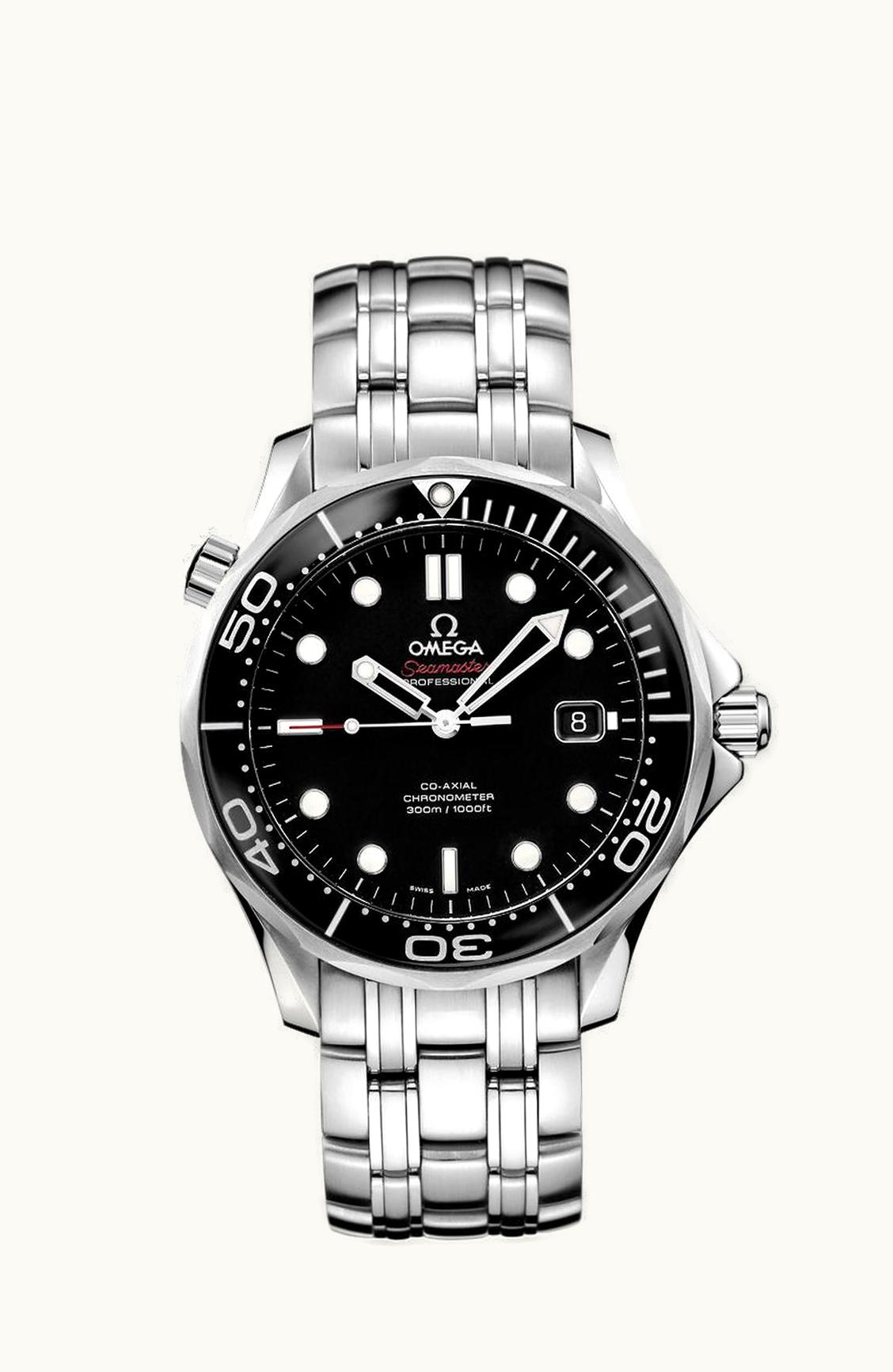 Omega Seamaster Diver 300M Co-Axial 41 Stainless Steel / Black / Bracelet / Ceramic