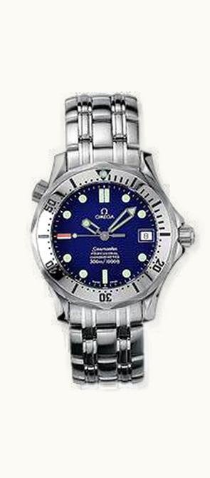 Omega Seamaster Diver 300M Automatic 36.25 Stainless Steel / Blue / Bracelet