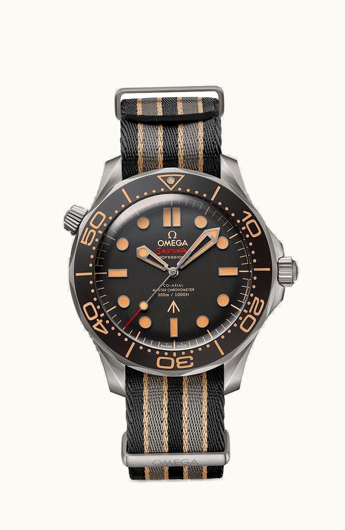 Omega Seamaster Diver 300M Master Co-Axial 42 James Bond No Time to Die / NATO