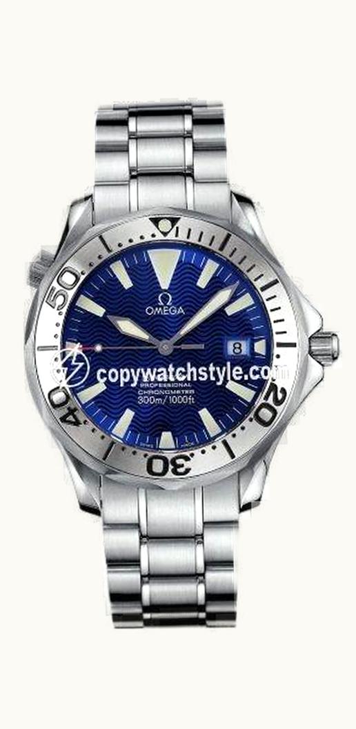 Omega Seamaster Diver 300M Automatic 41 Stainless Steel / Electric Blue / Bracelet / Ian Thorpe